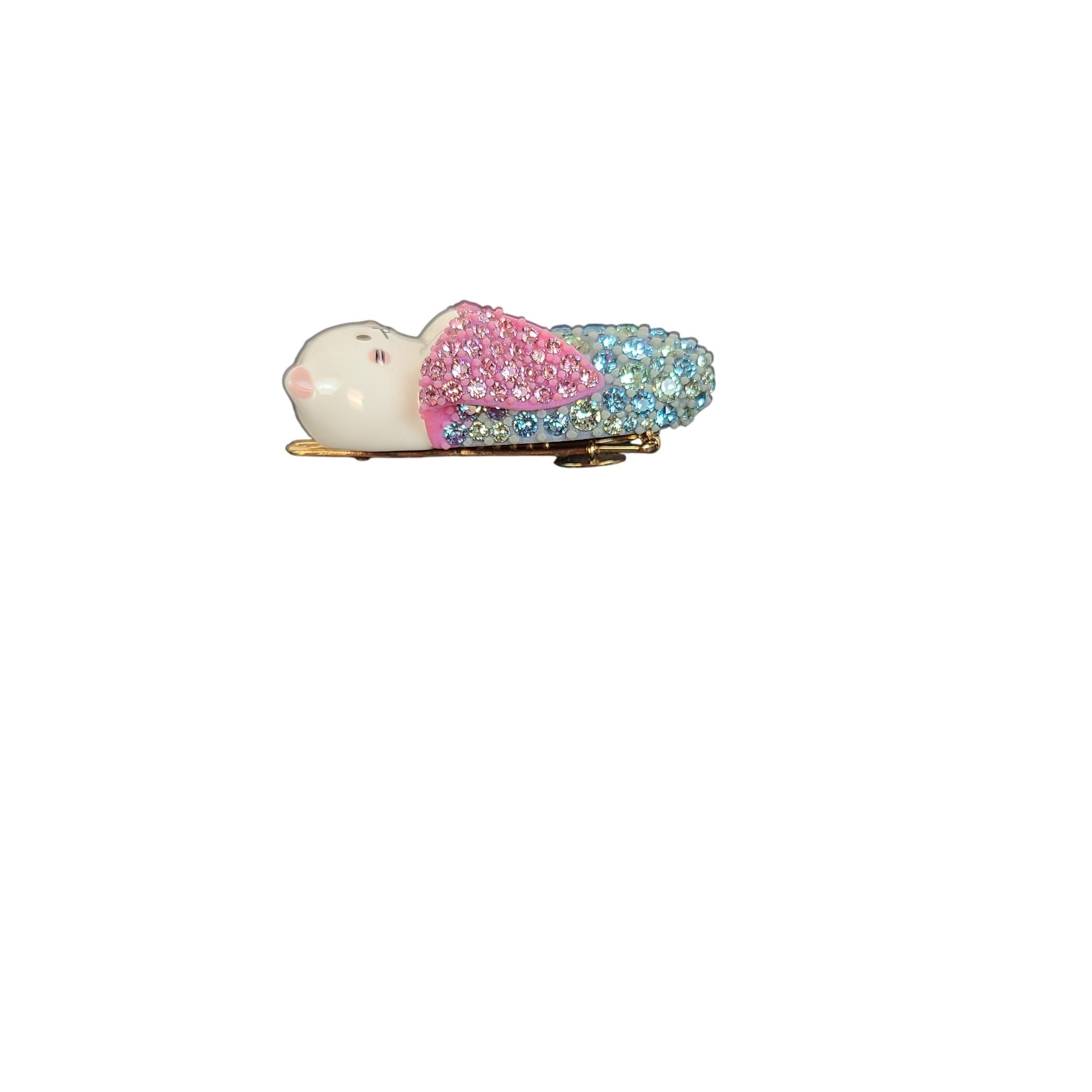 Gucci Bananya Crystal Hairclip