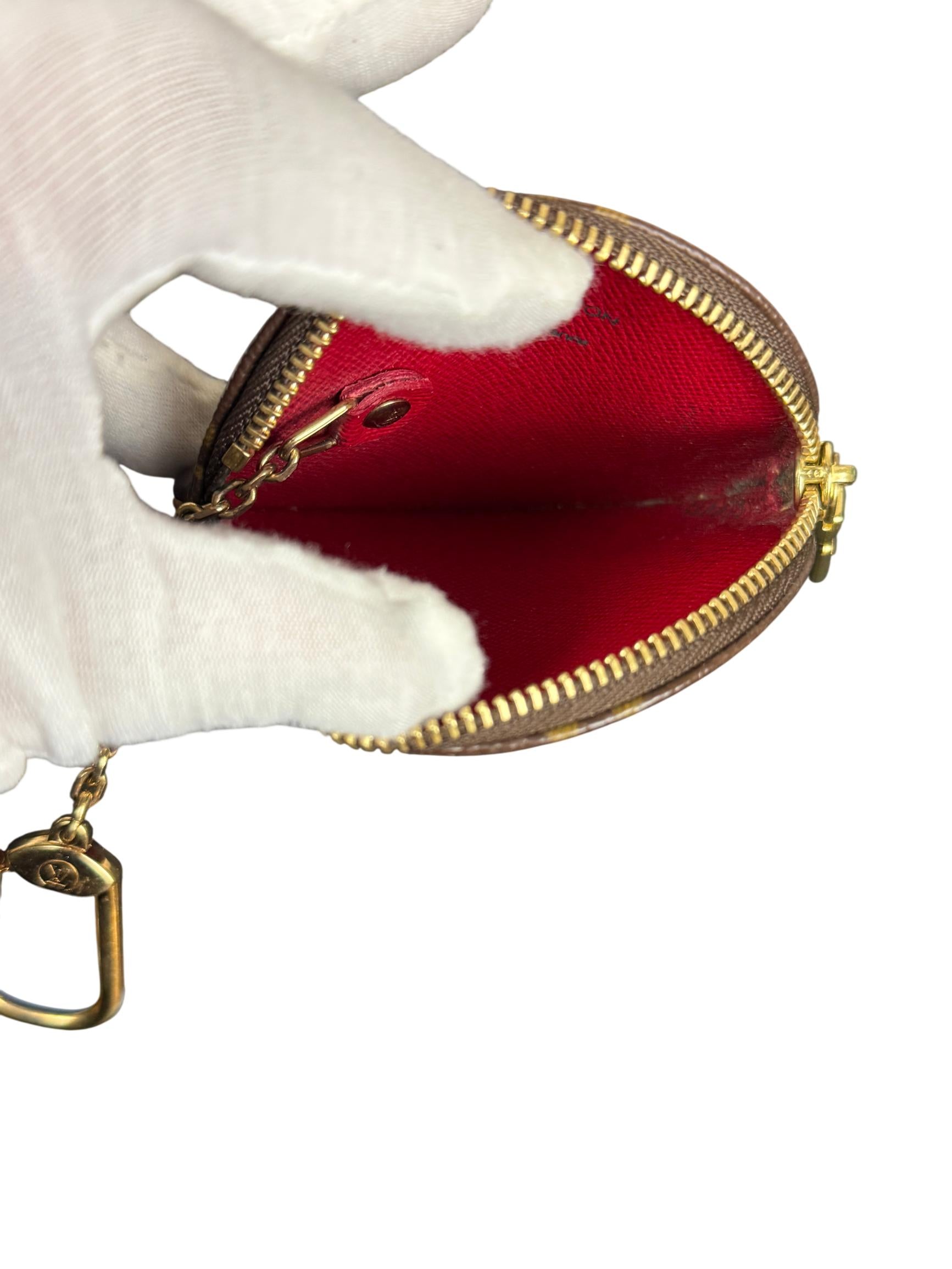 Louis Vuitton Monogram Cerises Round Coin Purse, Limited Edition x Takashi Murakami