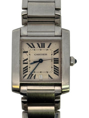 Cartier Tank Automatic Swiss Made Men's Watch 25mm 2502