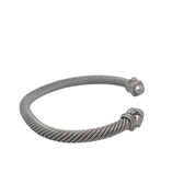 Classic Cable Bracelet 4mm Sterling Silver Aluminum David Yurman 925