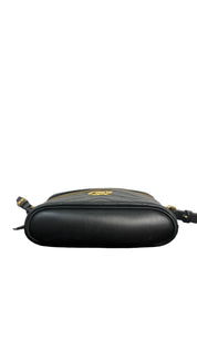 Gucci GG Marmont Mini Black Quilted Leather Crossbody Bag