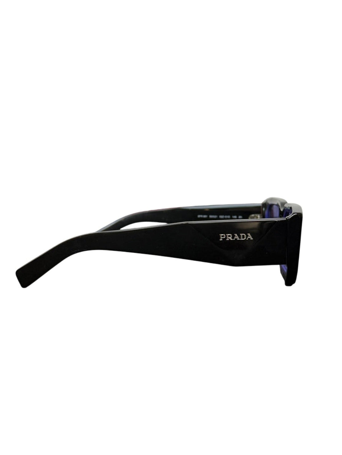 Prada Symbole PR 06YS Black/Violet Sunglasses
