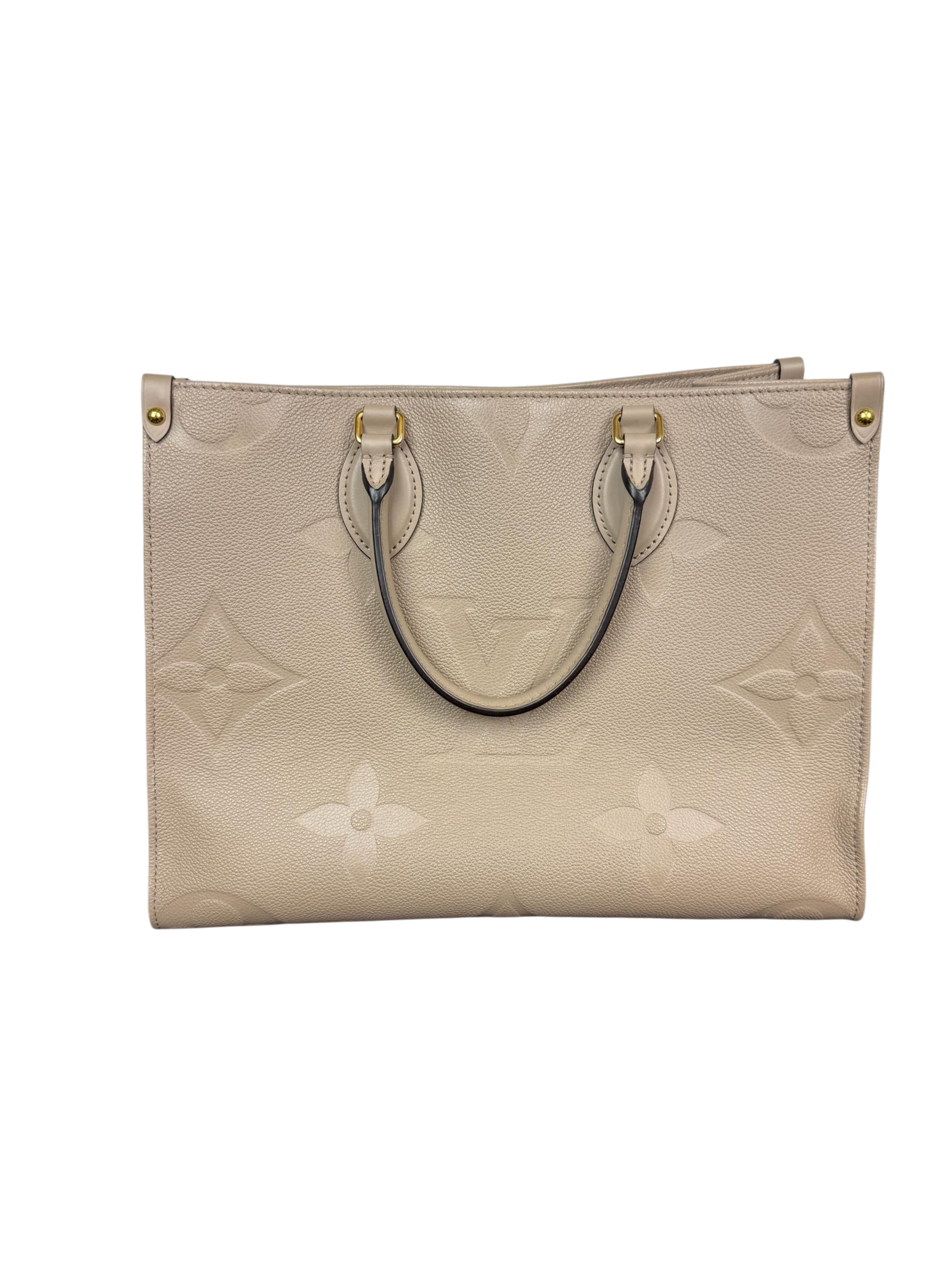 Louis Vuitton OnTheGo MM Monogram Empreinte Leather Tote Bag