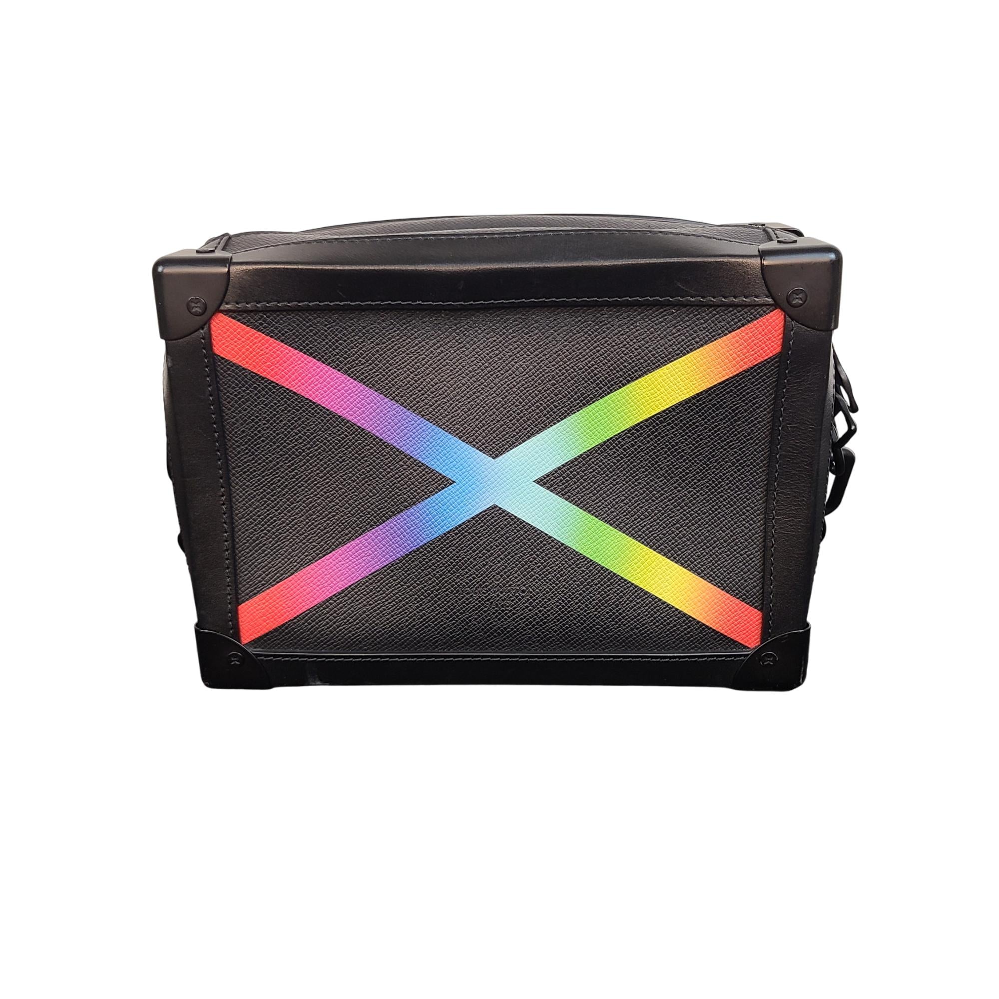Louis Vuitton Taiga Rainbow Soft Messenger