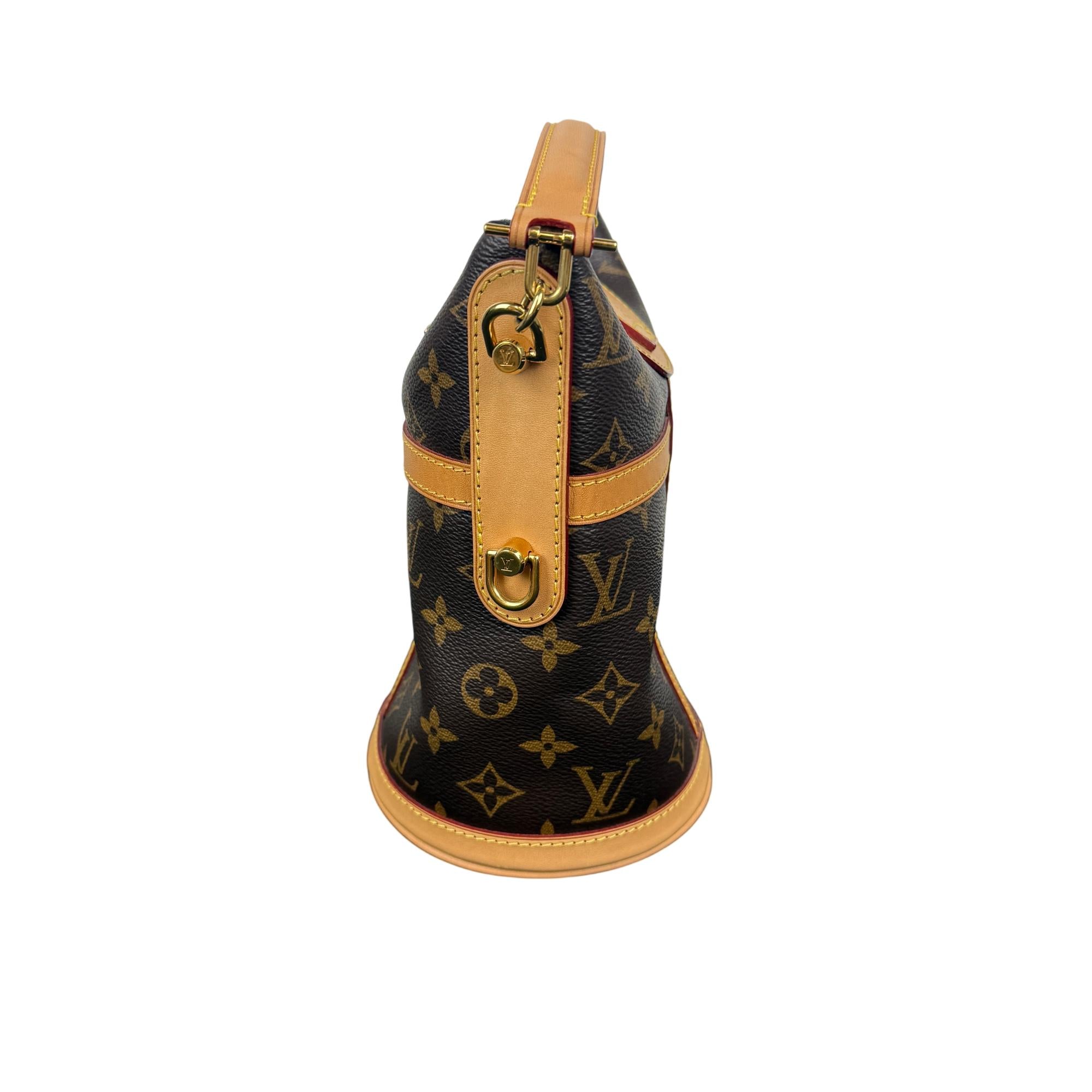 Louis Vuitton Monogram Canvas Duffle Bucket Bag