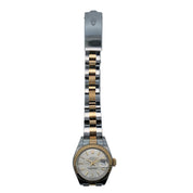 Rolex Oyster Perpetual Datejust 26mm 18K/SS 2002 Champagne Dial 79173