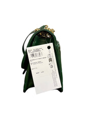 Salvatore Ferragamo Gancini Green Quilted Leather Shoulder Bag