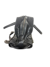 Chanel Boy Tote Bag Black Quilted Calfskin with Chain Straps