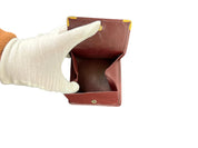 Cartier Must de Cartier Burgundy Leather Bifold Wallet