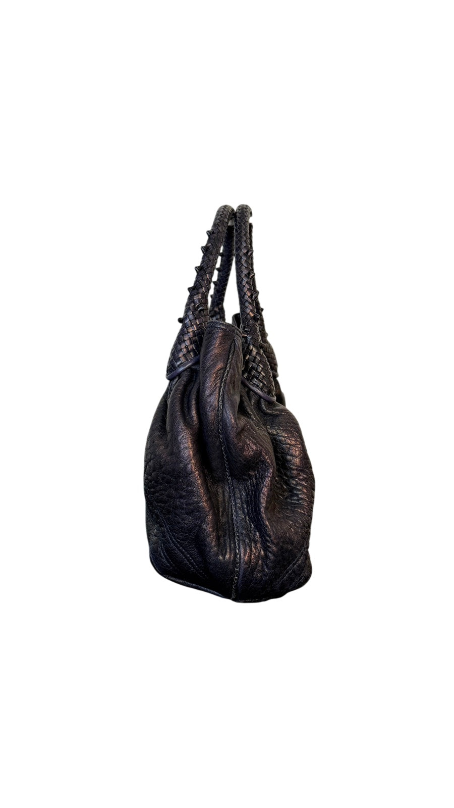 Fendi Spy Leather Hobo Bag