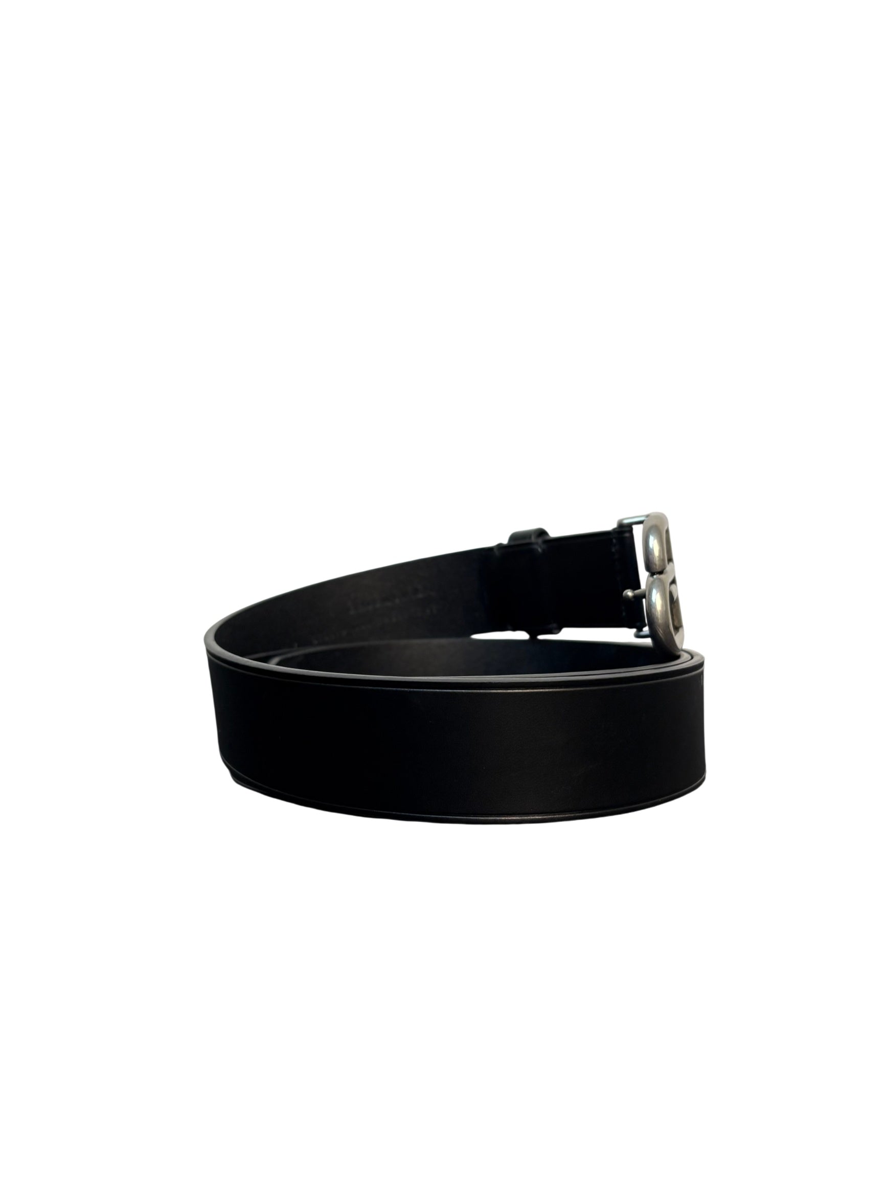 Balenciaga Men's BB Large Calfskin Leather Belt