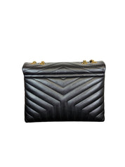 Saint Laurent Loulou Medium Quilted Leather Shoulder Bag