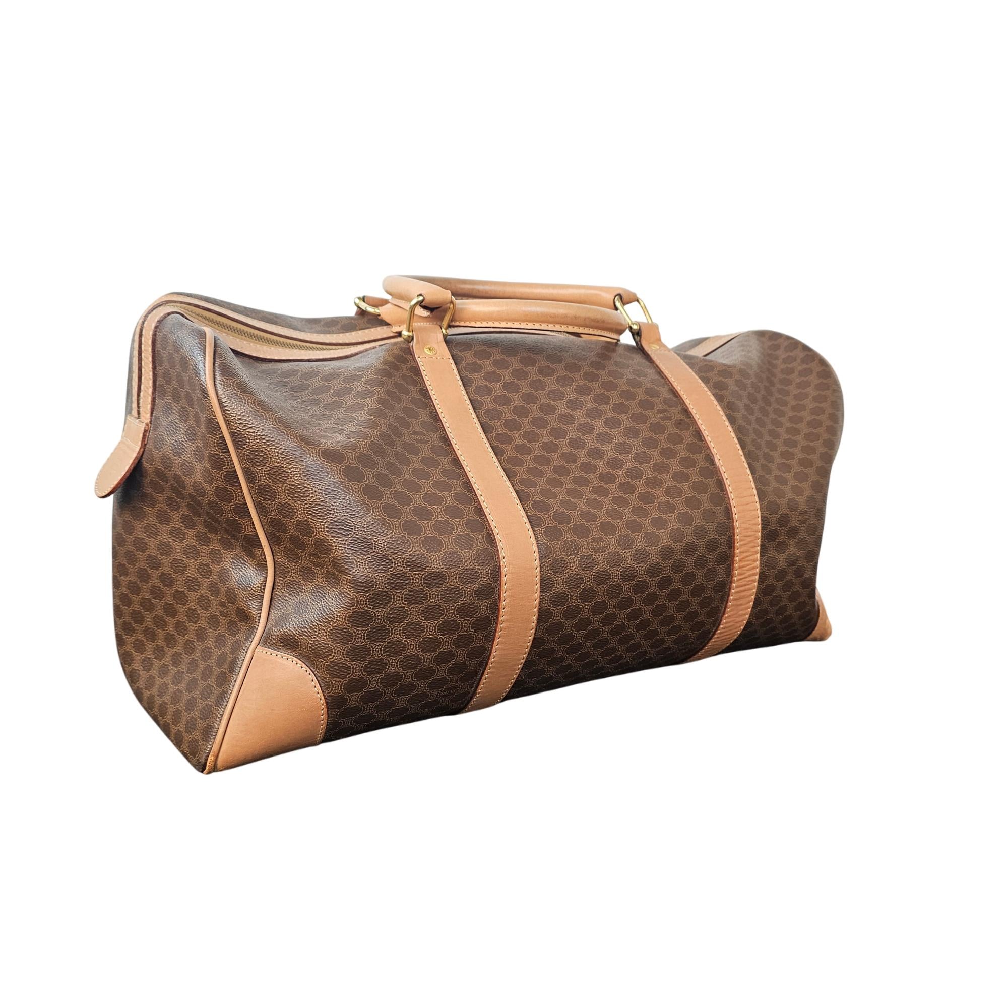 Celine Macadam Boston Duffle Bag