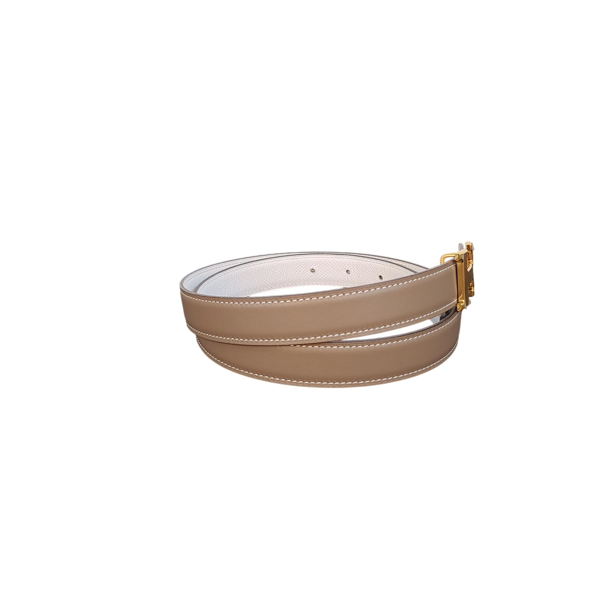 Hermès Constance 24mm Leather Reversible Belt