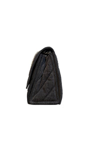 Balenciaga Quilted Denim Handbag