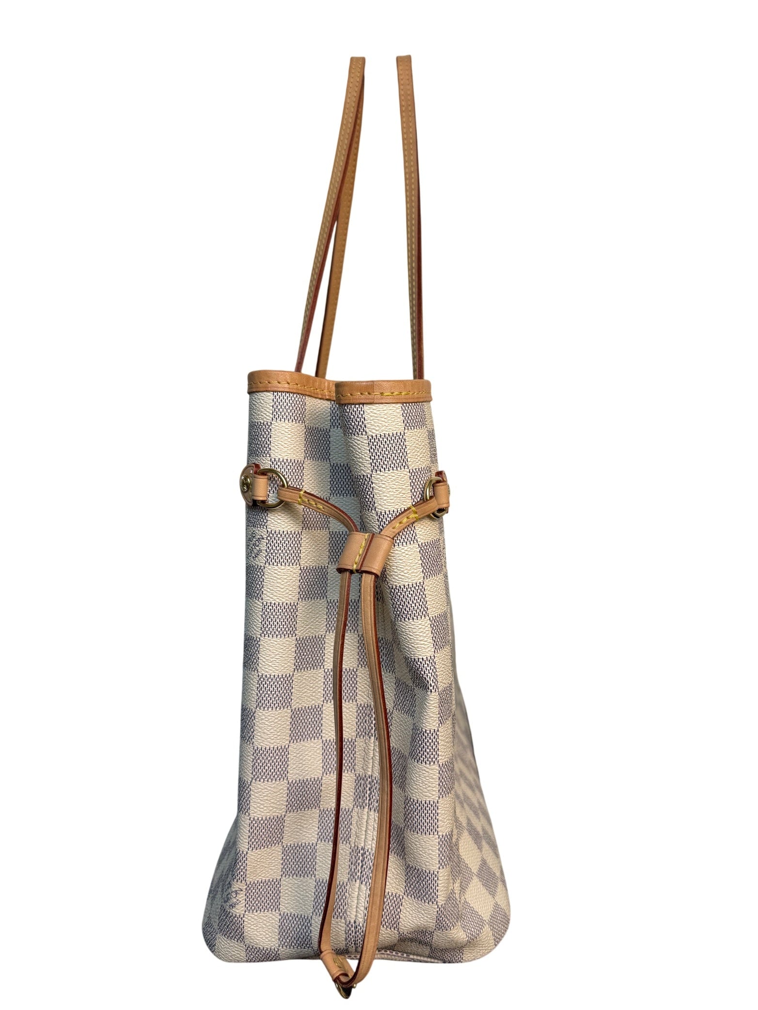 Louis Vuitton Neverfull MM Damier Azur Canvas Tote
