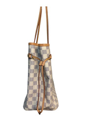 Louis Vuitton Neverfull MM Damier Azur Canvas Tote