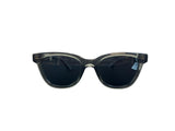 Gucci Men's Square Grey/Blue Sunglasses