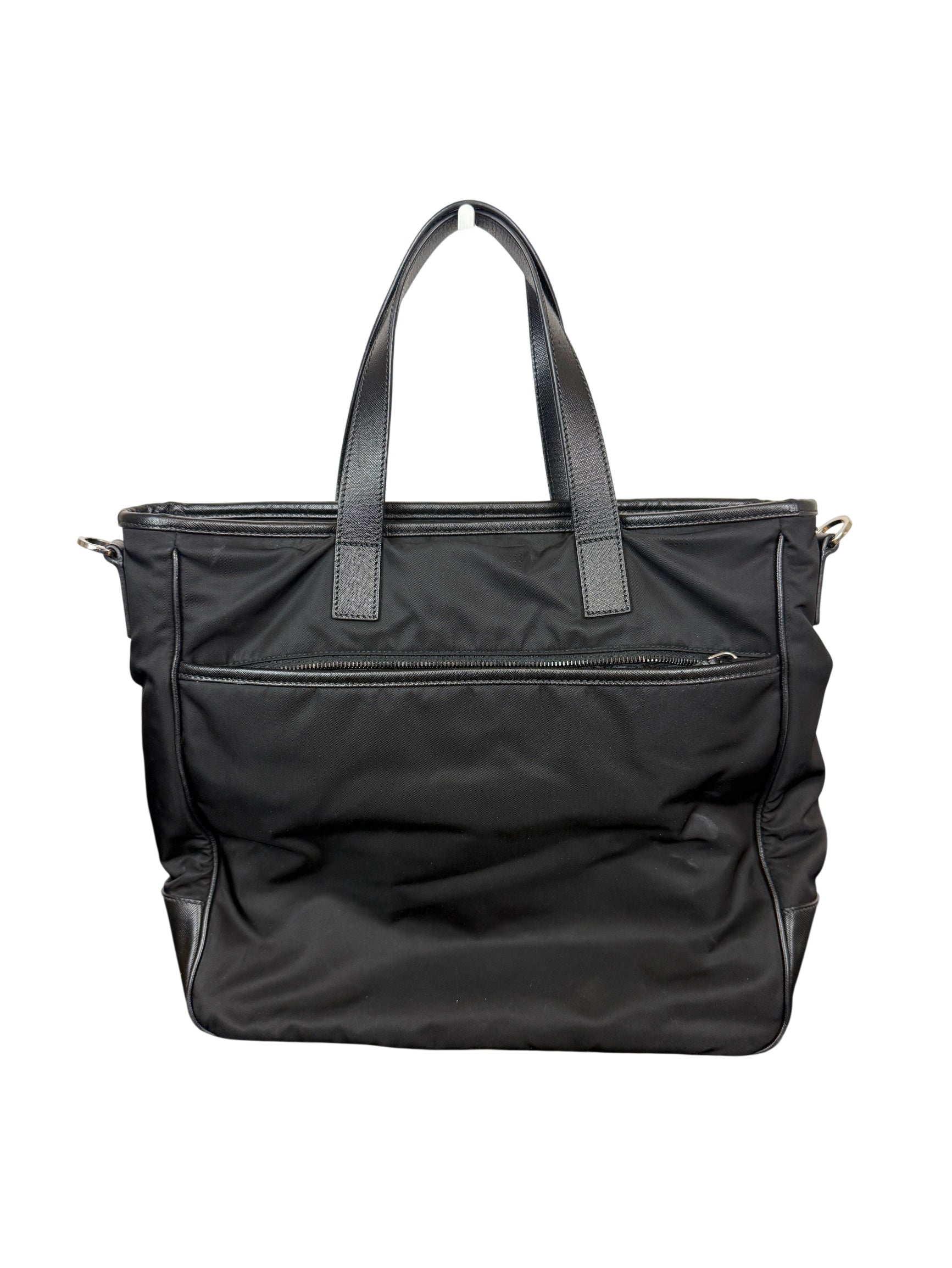 Prada Black Re-Nylon Tessuto Tote Bag