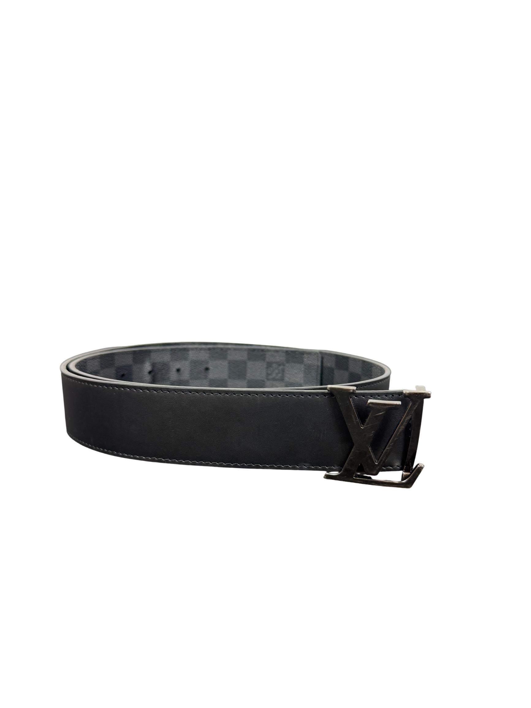 Louis Vuitton Damier Pyramide Reversible Belt Size 110