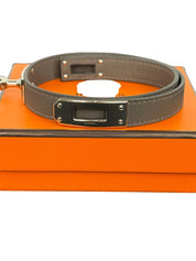 Hermès Kelly Double Tour Leather Bracelet