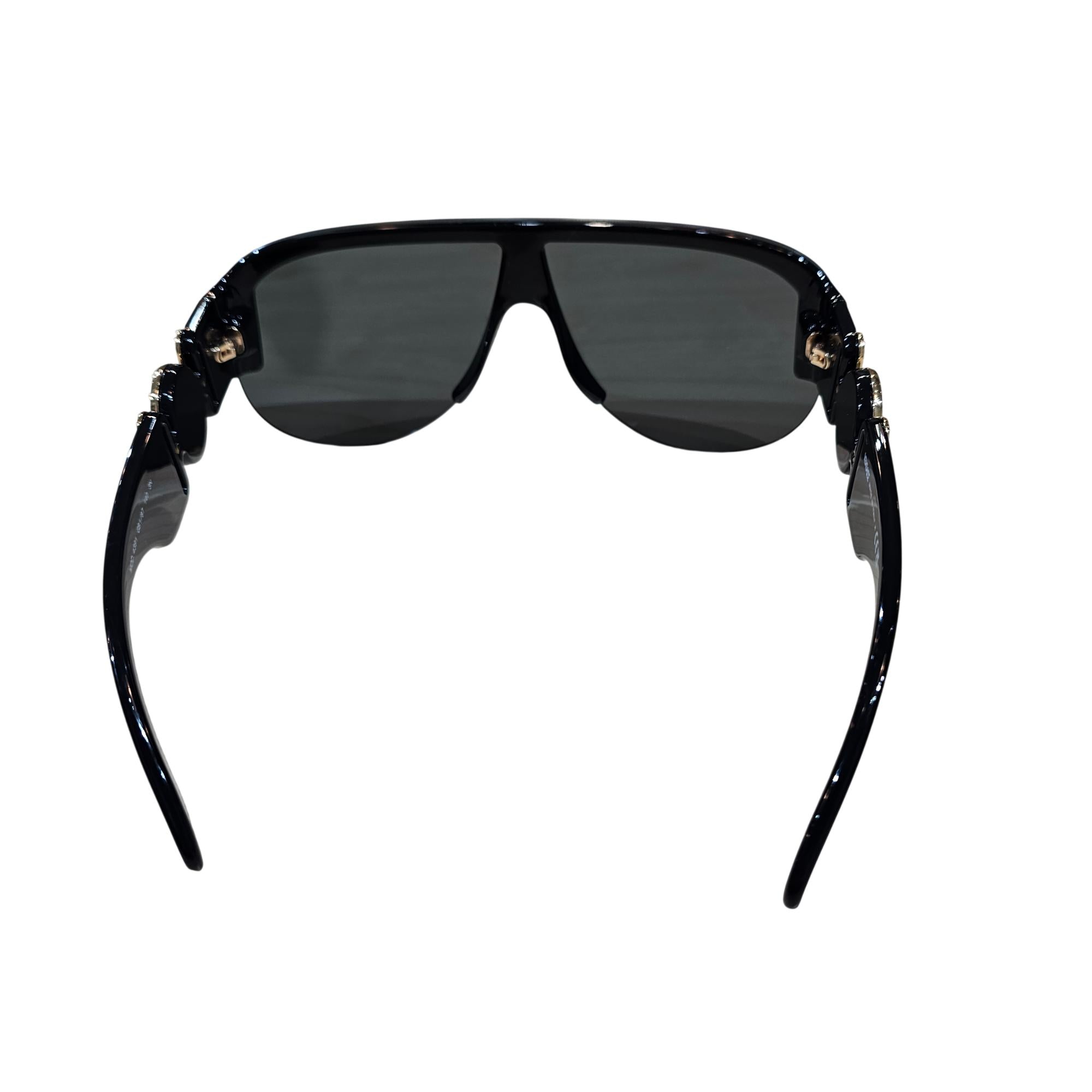 Versace VE4391 Medusa Biggie Shield Sunglasses