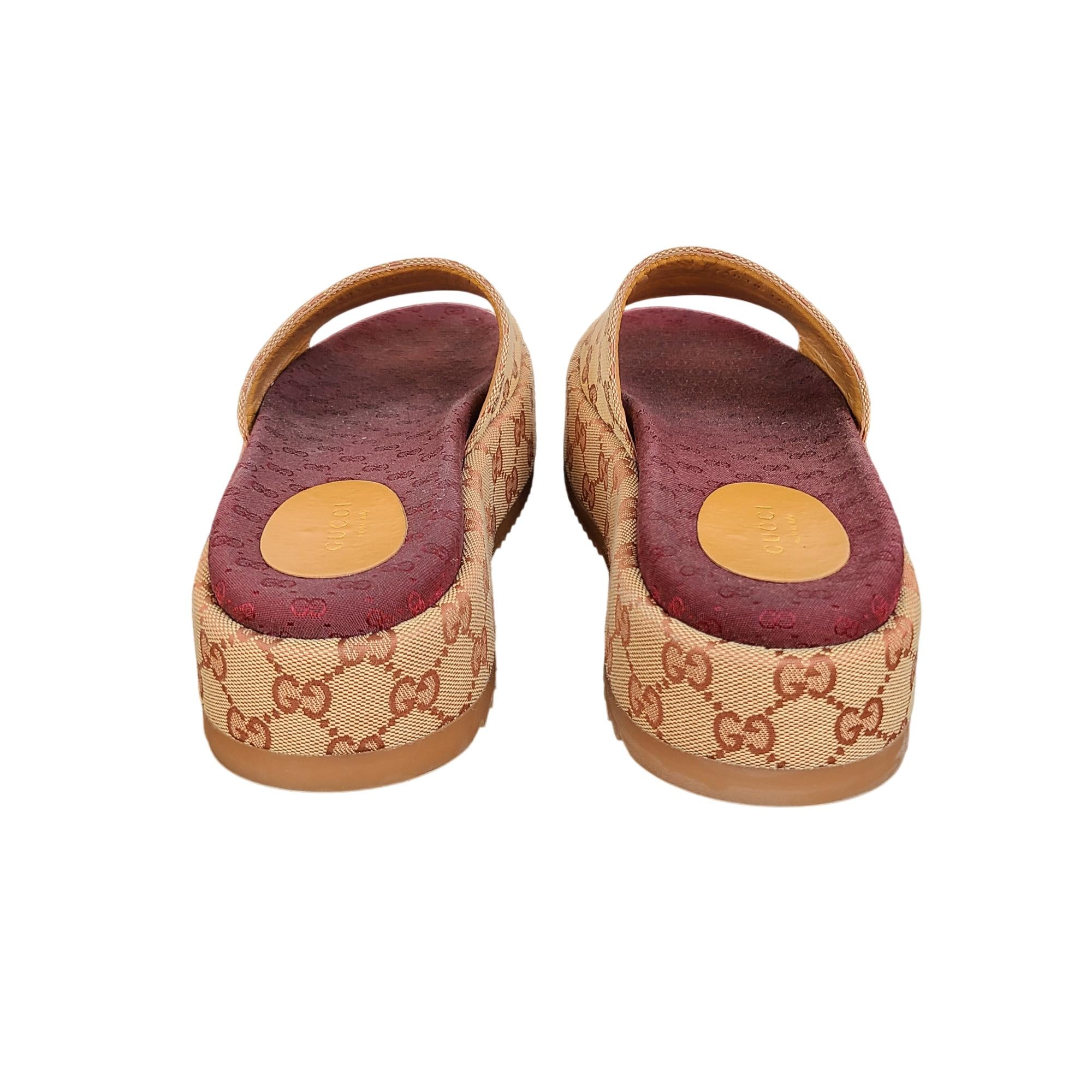 Gucci Angelina Platform Sandals