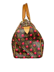 Louis Vuitton Monogram Cerises (Cherry) Speedy 25 Limited Edition Handbag by Takashi Murakami