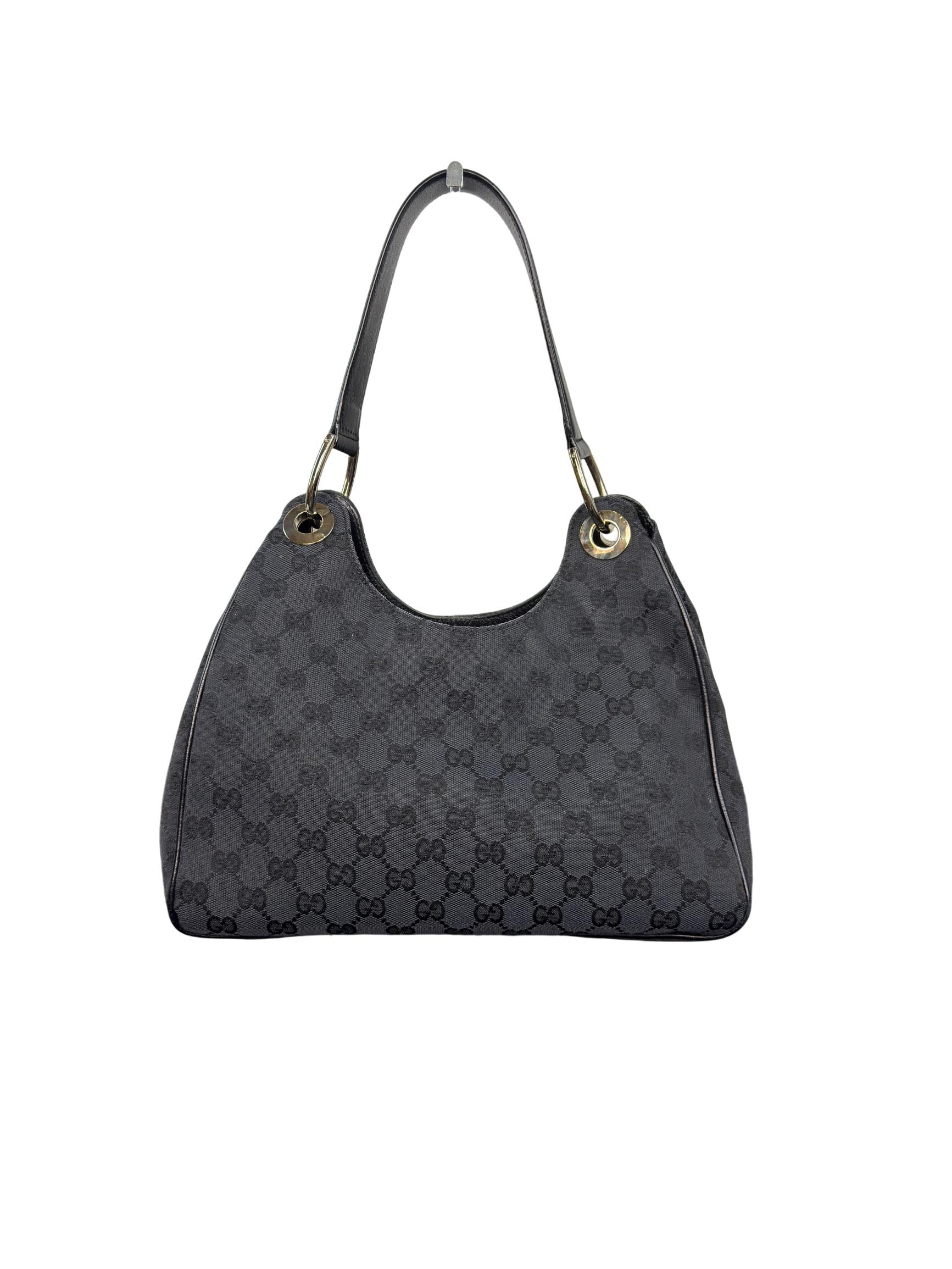 Gucci Canvas Shoulder Bag