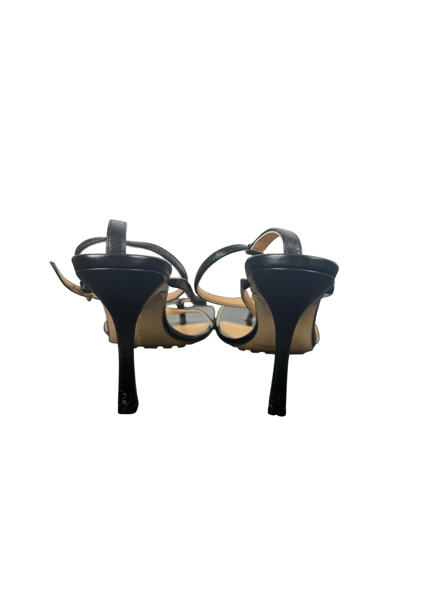 Bottega Veneta Stretch Strappy Heel Sandals
