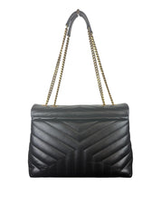 Saint Laurent Loulou Medium Puffer Quilted Leather Shoulder Bag