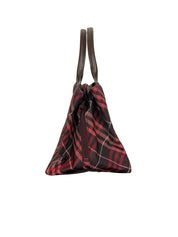Burberry Blue Label Plaid Tote Bag