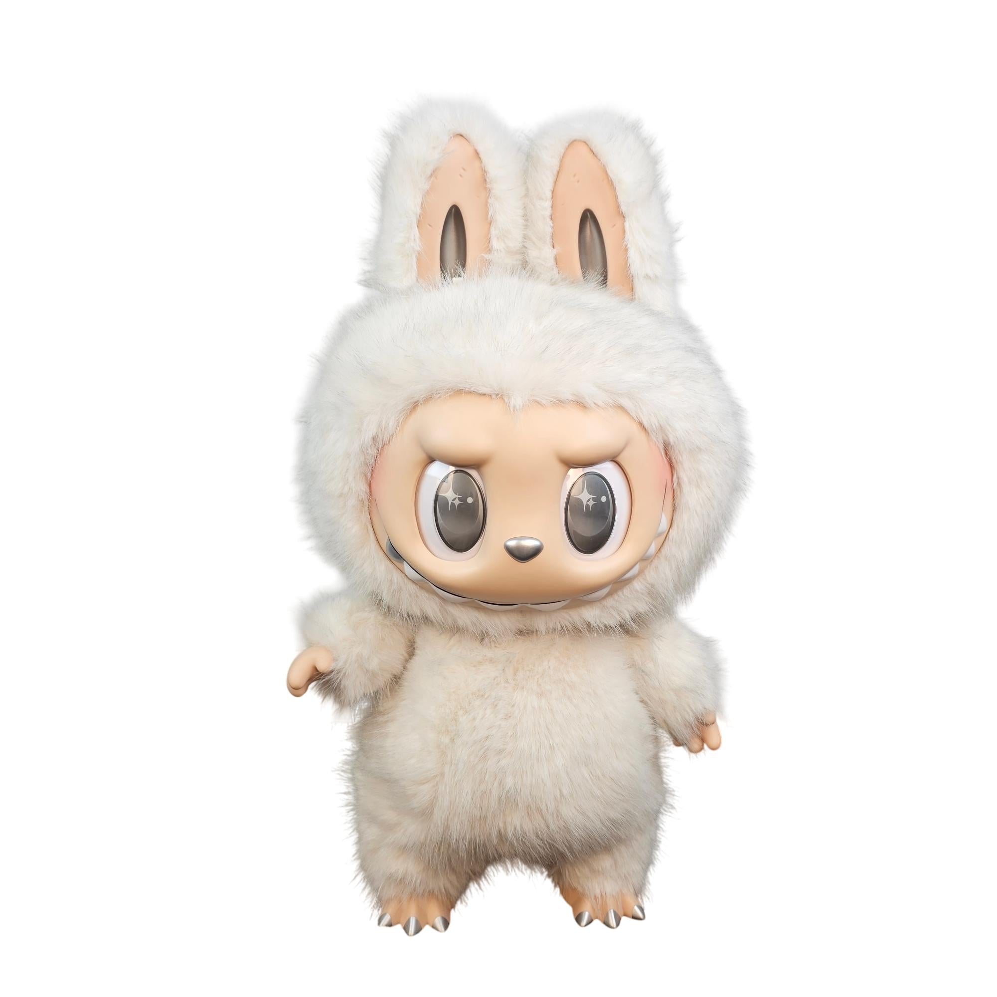 POP MART The Monsters Zimomo Angel In Clouds Labubu Series Collectible Plush Doll