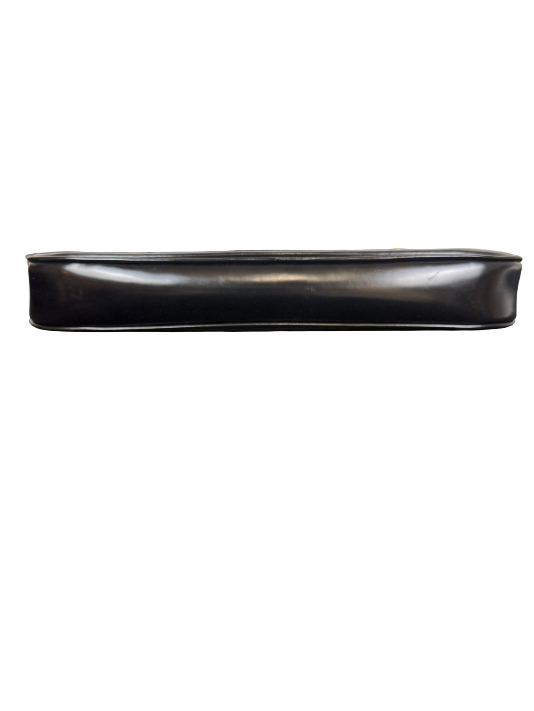 Gucci Vintage Black Patent Leather Shoulder Bag