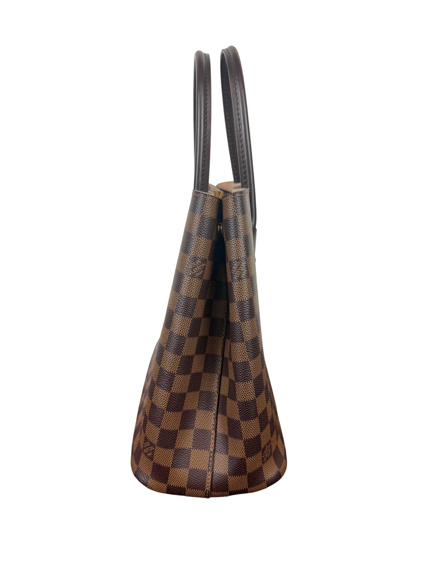 Louis Vuitton Kensington Damier Ebene Tote Bag