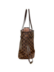 Louis Vuitton Neverfull MM Damier Ebene Tote Bag