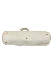 Saint Laurent Muse White Leather Satchel