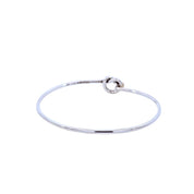 Tiffany & Co. Two Tone Love Knot Bangle Bracelet