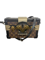 Louis Vuitton Petite Malle Monogram Canvas Crossbody Bag