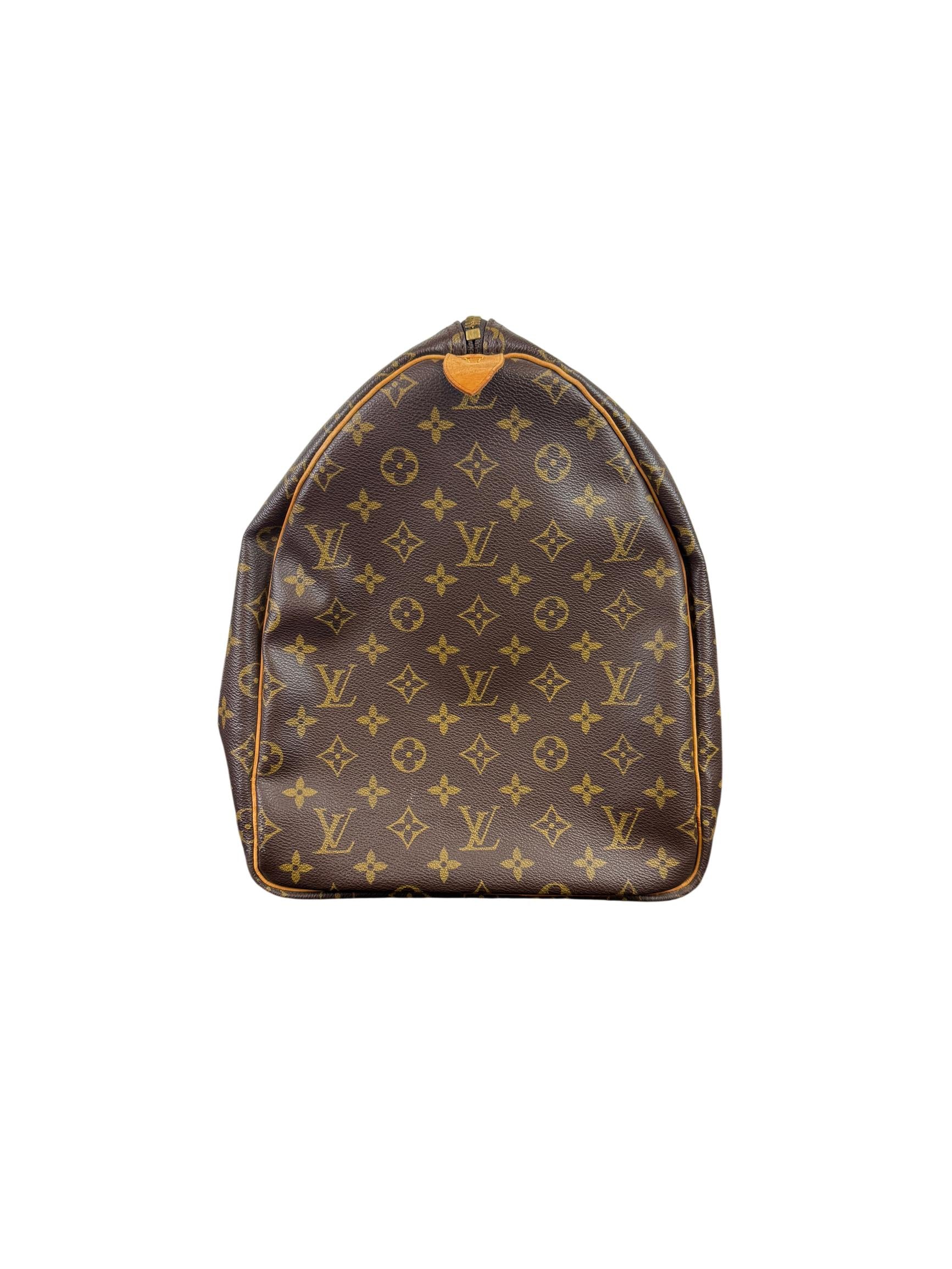 Louis Vuitton Keepall 55 Monogram Canvas Duffel Bag