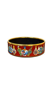 Hermès Vintage Enamel Bangle Bracelet