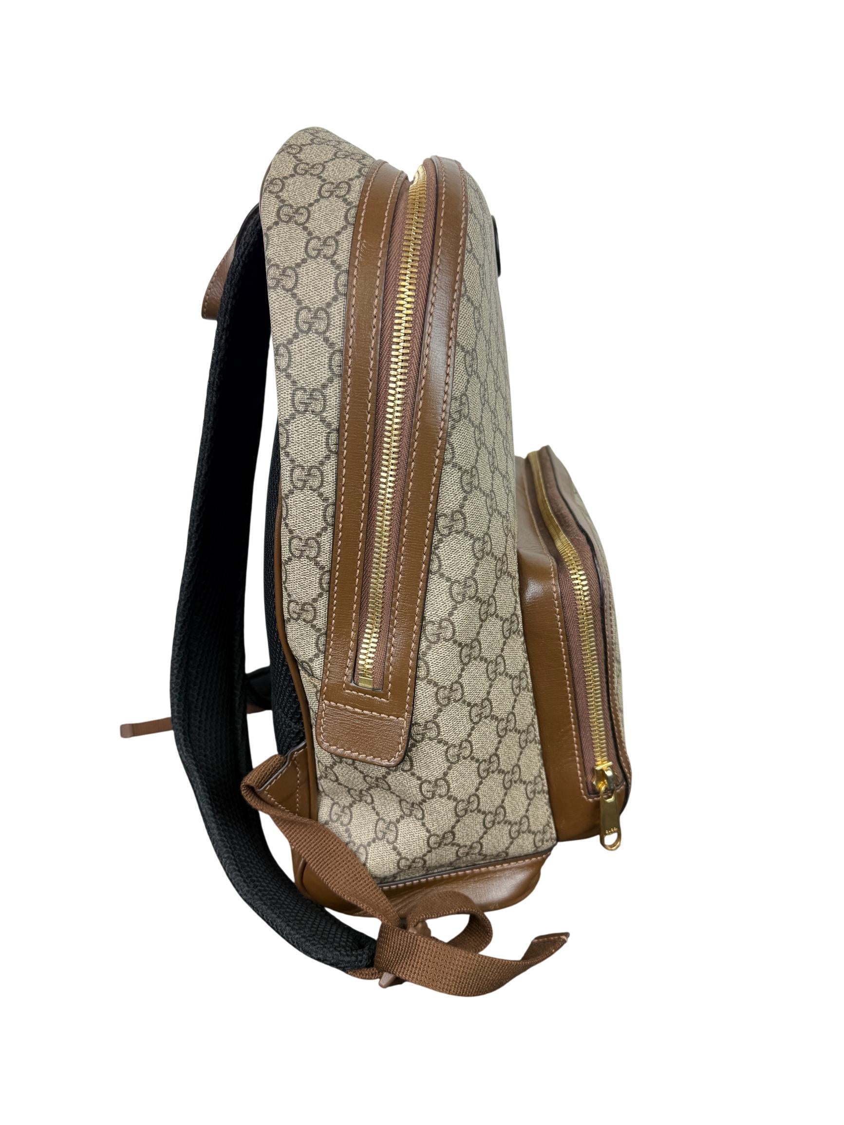 Gucci GG Supreme Canvas Backpack