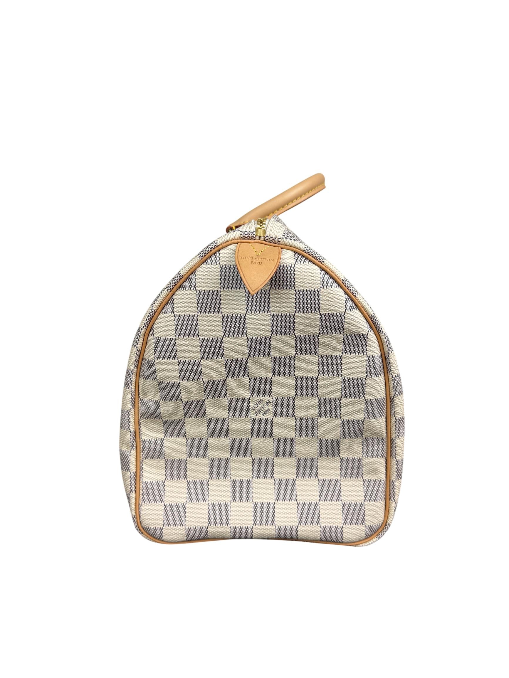 Louis Vuitton Speedy 35 Damier Azur