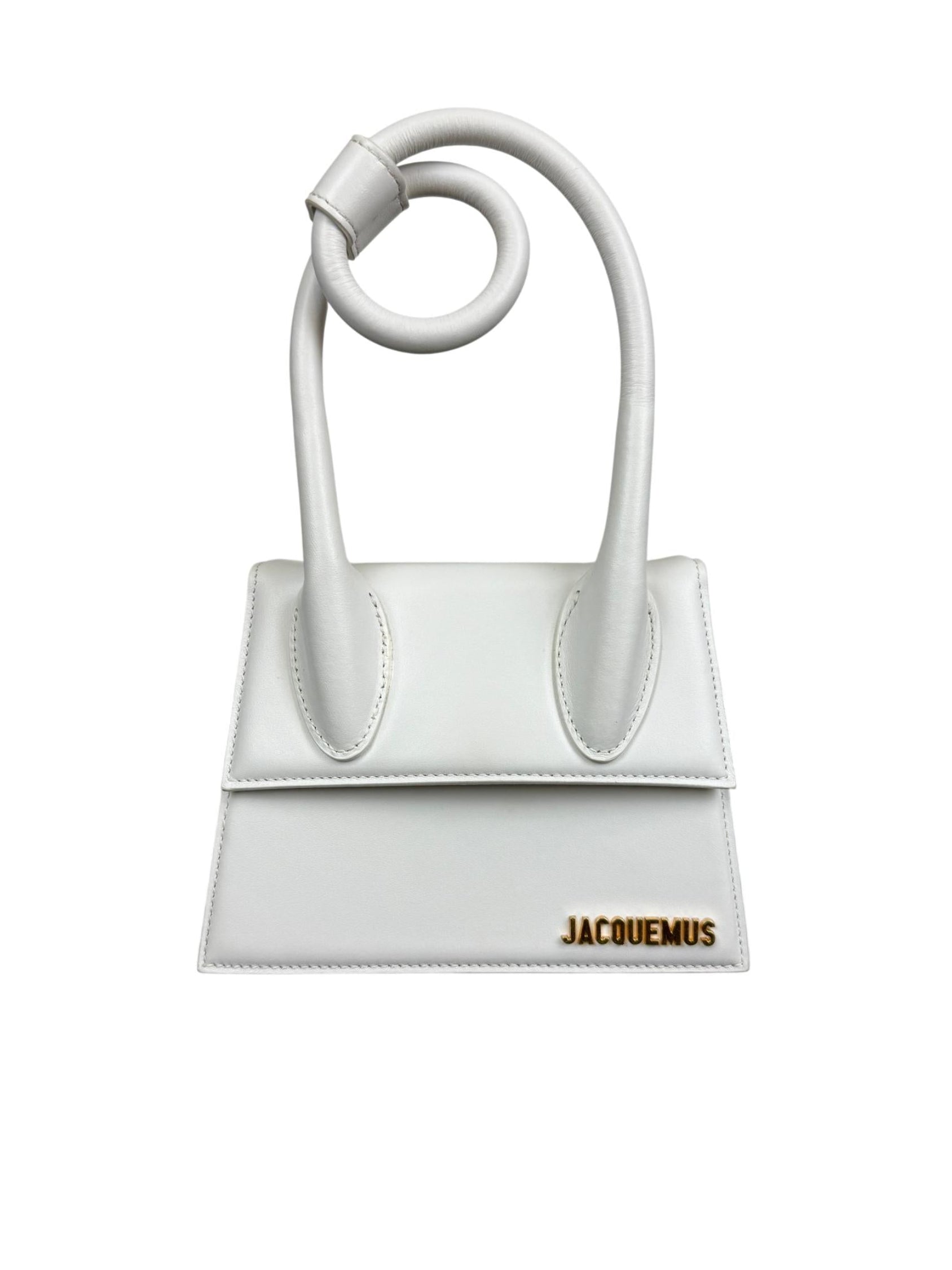 Jacquemus Le Chiquito White Leather Bag