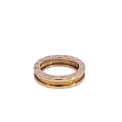 BVLGARI B.zero1 Ring, 1 Band, 18K Rose Gold, Size 52