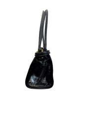 Prada Bonnie Medium Black Leather Handbag
