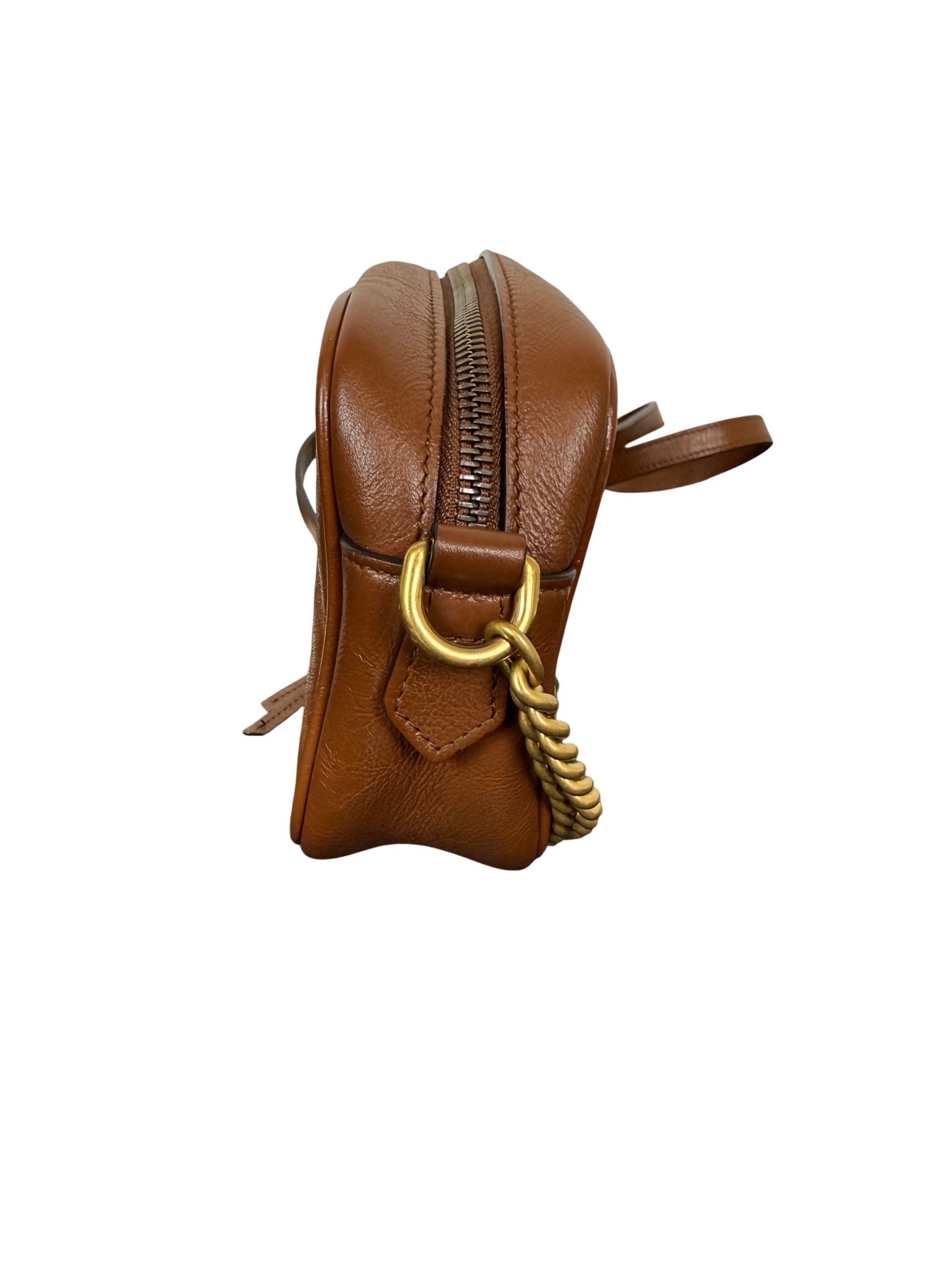 Gucci Marmont Small GG Chain Shoulder Bag