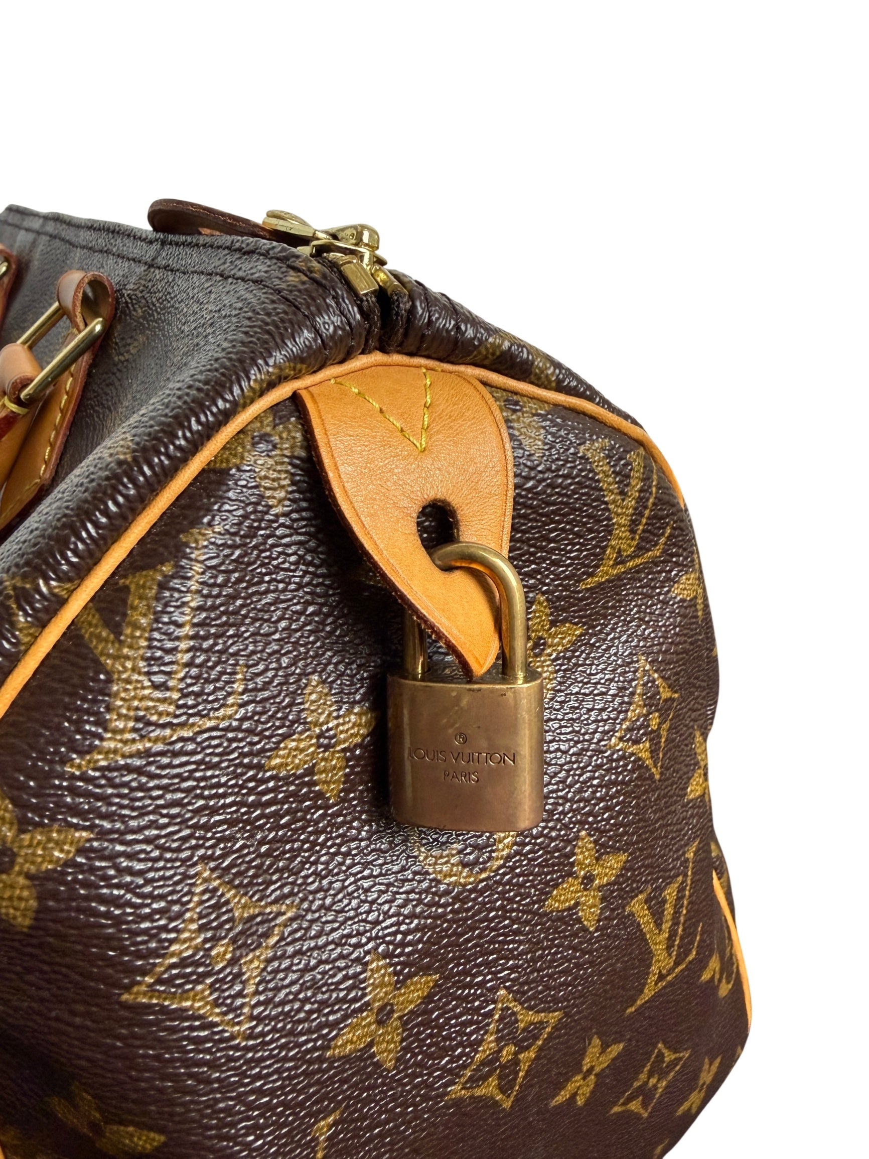 Louis Vuitton Monogram Canvas Speedy 30 Handbag