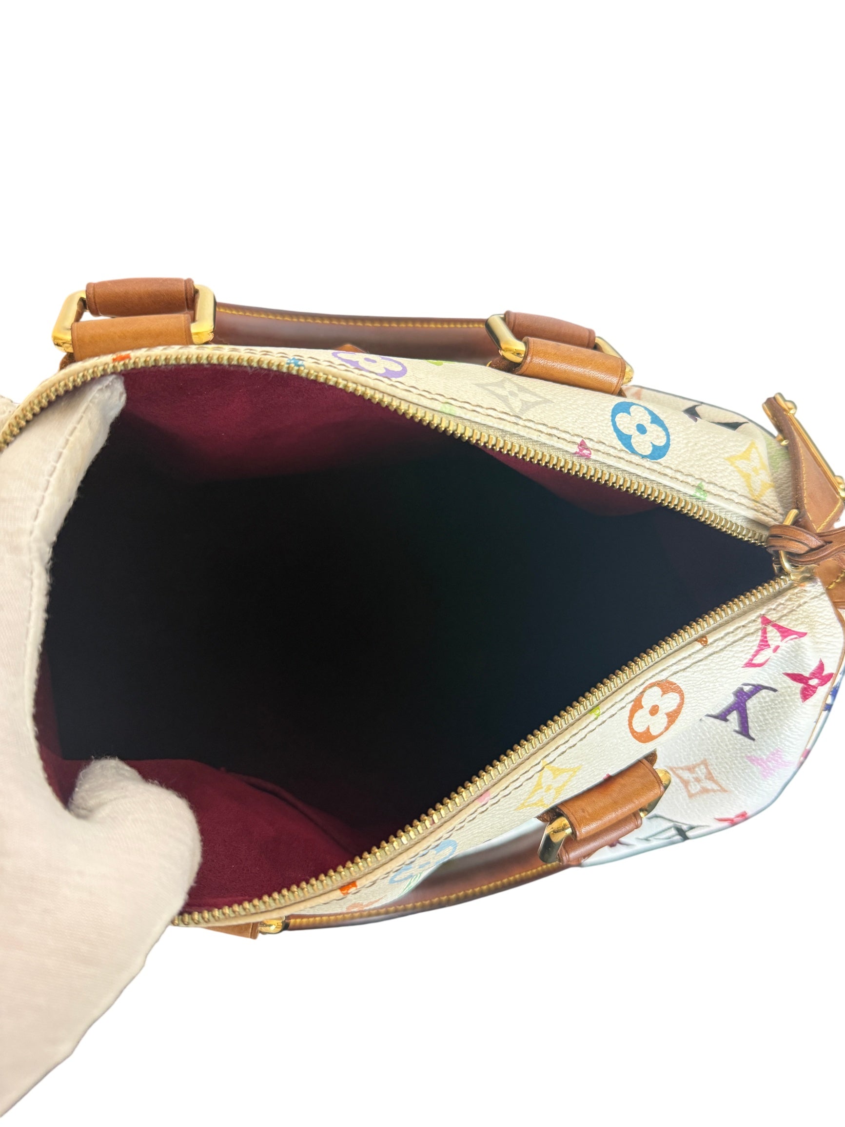 Louis Vuitton Murakami Monogram Multicolor Speedy 30 Handbag