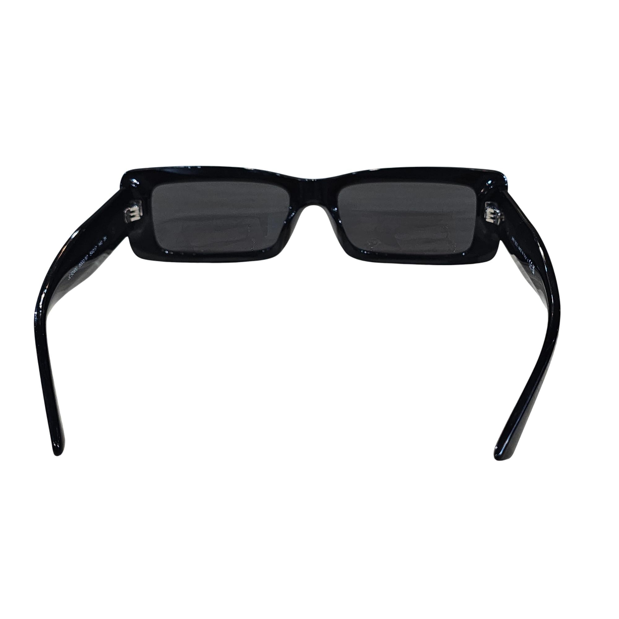 Jimmy Choo JC5040U Black Rectangular Sunglasses